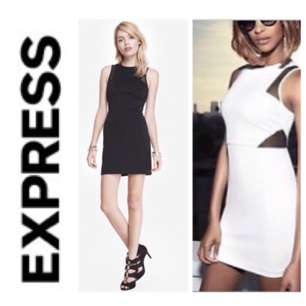 Black Express mini dress-SZ 8 NWT